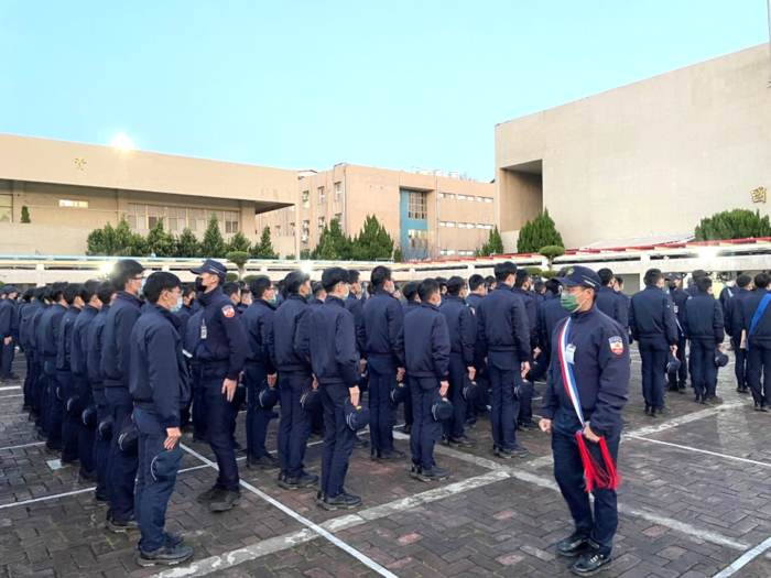 90-1隊實習區隊長行服儀檢查
