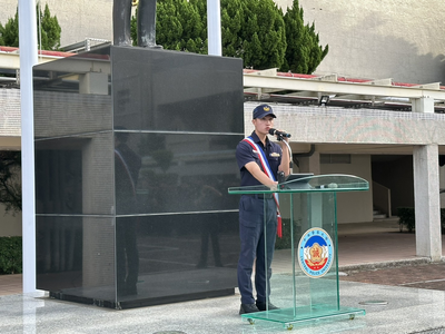 實習副總隊長講話