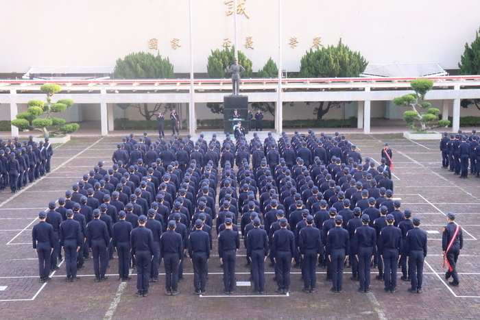 圖3：隊伍整齊劃一，井然有序